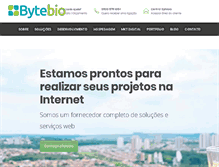 Tablet Screenshot of bytebio.com